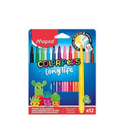 Maped Color'Peps Long Life Keçeli Kalem 12 Renk 844000