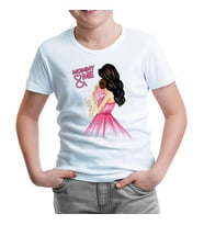 Annem ve Ben Kız Anneler Günü Beyaz Çocuk Tshirt