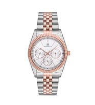 Momentus CW130T-02SR Tüm Fonksiyonları Aktif Rose-Metalik Renk Kadın Kol Saati
