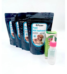 Yavru Köpek Süt Tozu 4 adet + 60ml Biberon