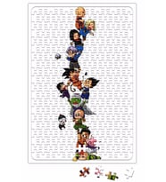 Dragon Ball z Puzzle 240 Parça Yapboz