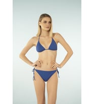 Estiva Üçgen İpli Bikini Takımı - Saks
