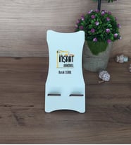 İnşaat Mühendisi Ahşap Telefon Standı Mühendisler Günü Hediyesi