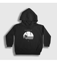 Presmono Unisex Çocuk Siyah Wiped Out The Neighbourhood Kapüşonlu Sweatshirt 176548tt