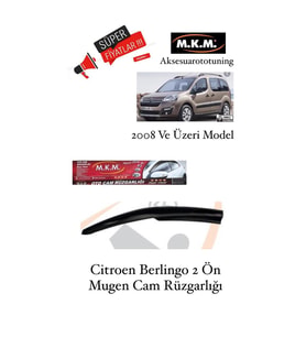 Cıtroen Berlingo 2 2008 Ve Üzeri Model Ön Mugen Cam Rüzgarlığı