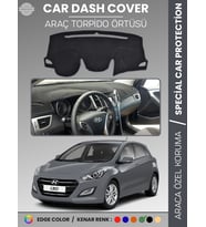 HYUNDAİ İ30 (2012-2016) Torpido Örtüsü Ön Göğüs Koruma Araca Özel UV Koruma