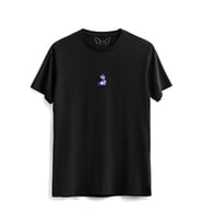  Animal Unicorn Dijital Baskılı Çocuk Siyah Tshirt