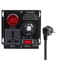 Ayt Powermaster PM-21013 10 100V AC 4000 Watt 15A Hız Işık Kontrolü Motor Sürücü Voltaj Regülatör