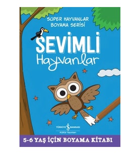 Sevimli Hayvanlar - Süper Hayvanlar Boyama Serisi