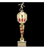 ODAK KUPA - Figürlü Kupalar - Bowling Kadın Figürlü Kupalar FG-086 C - 55 cm