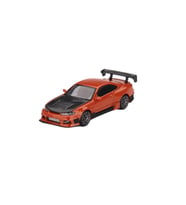 Mini GT 581 Nissan Silvia S15 D-MAX Metallic Orange Model Araba