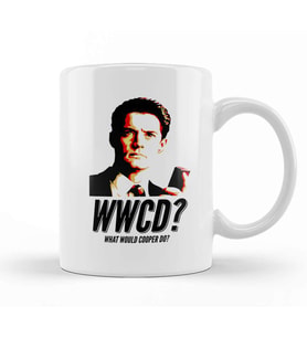 What Would Cooper Do Agent Dale Cooper Twin Peaks Kupa Bardak Porselen