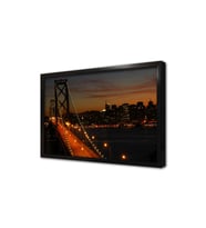 San Fransisco Oakland Köprüsü Çerçeveli Mdf Tablo