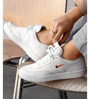 Nike Court Vintage PRM Leather Sneaker Gerçek Deri Beyaz Günlük Spor Ayakkabı