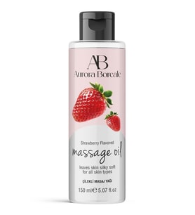 Aurora Boreale Çilek Aromalı Masaj Yağı 150 ML