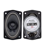 Magicvoice Mv-Hs02 7.5x10 Cm 8 Ohm 100 Watt Oval Dikdörtgen Tip Oto Hoparlörü Araç Ses Sistemi