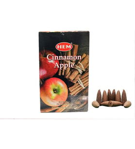 Hem cinnamon apple 2 paket toplam 20 adet geri akış konik tütsü