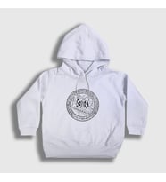 Presmono Unisex Çocuk Beyaz Red Rocks Gojira Kapüşonlu Sweatshirt 53348tt (Beyaz)