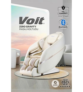 Voit Voıt Zero Gravıty Masaj Koltuğu 3D Masaj Mekanizması Kumandalı Bluetooth Hoparlör