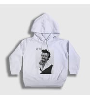Presmono Unisex Çocuk Beyaz Poster Harry Styles Kapüşonlu Sweatshirt 318677tt