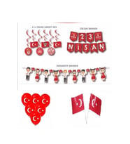 23 NİSAN SÜSLERİ SETİ