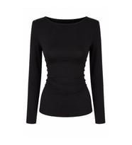 Trender Basic Siyah Kadın Bluz 620
