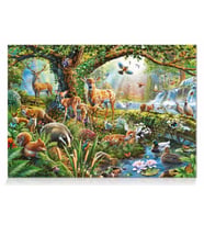 Star Puzzle 1000 Parça Ormanda Yaşam Puzzle