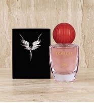 Işıltılı Zarafet Hediye Kutusu (Rebul Scarlet EDP 50 ml & Mikail Melek Kolye Hediye Seti)