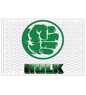 Hulk Modelo 5 Puzzle 240 Parça Yapboz