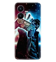 Vivo Y22S Kılıf Silikon Desen Özel Seri Play Me 1757