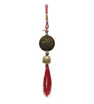 Çin Feng Shui Şans ve Bereket Metal Çan Tapınak Buda 30 cm (Karışık)