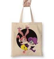 Babs Bunny And Fifi la Fume Bez Çanta Uzun Saplı