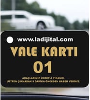 Vale Kartı-Tek Yön Baskılı 100 adet
