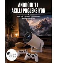 4K Wireless Çift Kollu Kumandalı Oyun Projeksiyonu Retro Video Oyunu Yeni Nesil