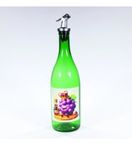 Yağdanlık Sosluk Sirkelik Sirke Animasyon Çimen Yeşili 750 ml Akıtıcılı