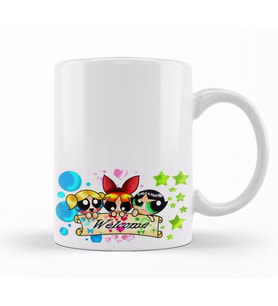 Powerpuff    Girls    Kupa   Bardak Porselen