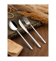Dilay Afra 72 Parça Luis Çatal Kaşık Set 4mm (Gold)