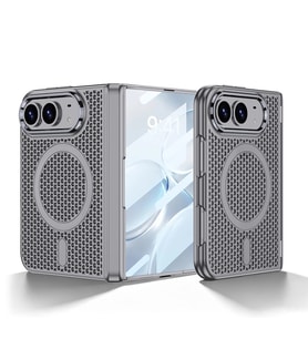 Apple iPhone Duo Kılıf M-safe Şarj Özellikli Zore Kıpta KPT-15 Sert PC Kapak