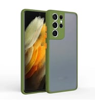 SM Galaxy S21 Ultra Ultra Kamera Korumalı Premium Silikon Kılıf-(5775) - GLST8454-2425 (Lacivert)