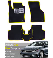 Volkswagen Passat B7 (2011-2014) Uyumlu EVA Paspas Tam Set–Araca Özel,Su Geçirmez,Hızlı Montaj