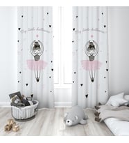 Çocuk Odası Dijital Baskılı 135x260cm Tek Kanat Fon Perde Model 00013