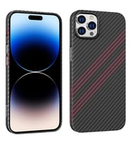 Hoco iPhone 14 Pro 6.1 Kılıf Kevlar Texture Darbe Emici Telefon Kılıfı-(5775) - SSSSSS9194-221