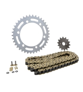 Ninja 250 SL ,Z 250 SL Zincir Dişli Seti 520 Oringli Gold Zincirli_ Arasmoto (Siyah)