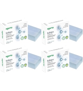 Agarta El Yapımı Doğal Sabun 150GR Kollajen (4 Lü Set)