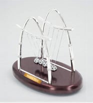Kişiye Özel Dekoratif Oval Tasarımlı Denge Balans Topları 18x14,5 cm (Siyah)