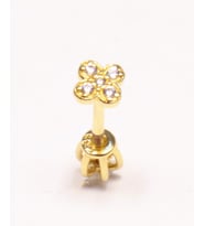 14 Ayar Altın Piercing Tragus Küpe