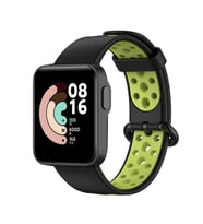 Xiaomi Redmi Watch 2 Lite Uyumlu Kordon Silikon Esnek Yumuşak Delikli Spor KRD-02 Kayış