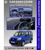 FIAT DOBLO (2000-2008) DOUBLE EKRAN AIRBAGSİZ Torpido Örtüsü Ön Göğüs Koruma Araca Özel Tam Uyum