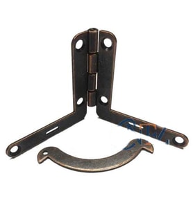 Makaslı Menteşe - 16x36x76mm, Oksit, 1 Adet