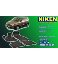 Hyundai Atos paspas kauçuk oem germany 1999-2005 Arası NİKEN (Siyah)